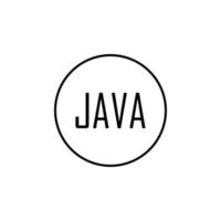 Java vector icono ilustración