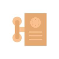 Phone, landline vector icon illustration