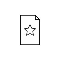 paper star vector icon illustration