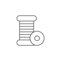 Printing, 3d printing vector icon illustration