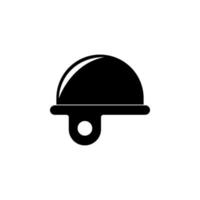 helmet vector icon illustration