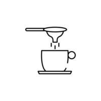 Pakistán té vector icono ilustración