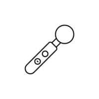 playing stick vector icon illustration