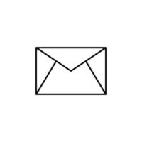 writing mail vector icon illustration