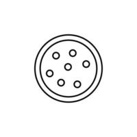 pizza vector icon illustration