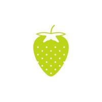 berry, strawberry vector icon illustration