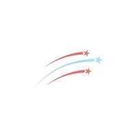 colored firework vector icon illustration