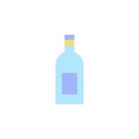 Kitchen, bottle vector icon illustration