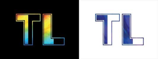 Unique TL letter logo Icon vector template. Premium stylish alphabet logo design for corporate business