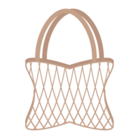 Net Bag Organic Mesh Cotton Rope Environmental Protection Eco-Friendly Reusable Eco Shopping Tote Bags png