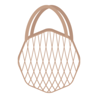 Net Bag Organic Mesh Cotton Rope Environmental Protection Eco-Friendly Reusable Eco Shopping Tote Bags png