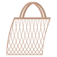 Net Bag Organic Mesh Cotton Rope Environmental Protection Eco-Friendly Reusable Eco Shopping Tote Bags png