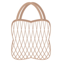 net sac biologique engrener coton corde environnement protection respectueux de la nature réutilisable éco achats fourre-tout Sacs png