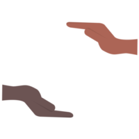 harmonia mão segurando e Paz entre raça png