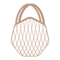 Net Bag Organic Mesh Cotton Rope Environmental Protection Eco-Friendly Reusable Eco Shopping Tote Bags png