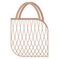 Net Bag Organic Mesh Cotton Rope Environmental Protection Eco-Friendly Reusable Eco Shopping Tote Bags png