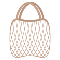 Net Bag Organic Mesh Cotton Rope Environmental Protection Eco-Friendly Reusable Eco Shopping Tote Bags png