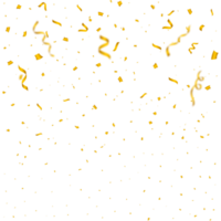 confetti PNG illustratie voor festival achtergrond. gemakkelijk blik folie confetti vallend achtergrond. gemakkelijk rood, groente, gouden, blauw confetti Aan transparant achtergrond. viering evenement en partij png.
