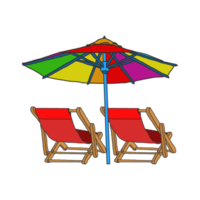 Beach Accessories PNG Graphics