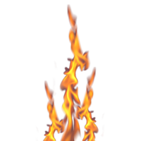 efecto de llama de fuego png