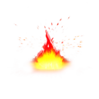 brand flamma effekt png