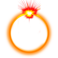 circle fire frame png