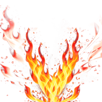 fuoco fiamma effetto png