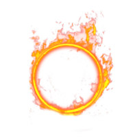 circulo fuego marco png