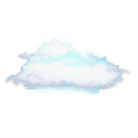 blanco nube aislado png