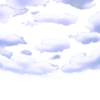 Weiß Wolke isoliert png