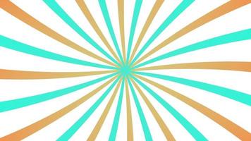 sunburst pattern,white background animation. Stripes sunburst rotating motion video