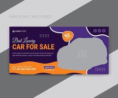 Web banner mockup vector