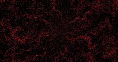 Abstract red partical background animation video
