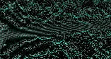 astratto verde partico sfondo animazione video