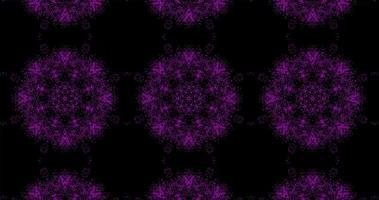 Kaleidoscope animation, Abstract geometric background movie,Mandala animation video