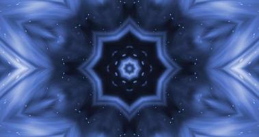 Kaleidoscope animation, Abstract geometric background movie,Mandala animation video