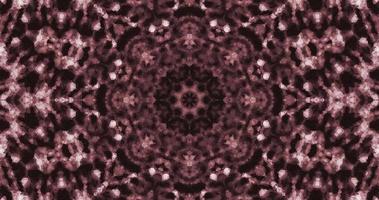 Kaleidoscope animation, Abstract geometric background movie,Mandala animation video