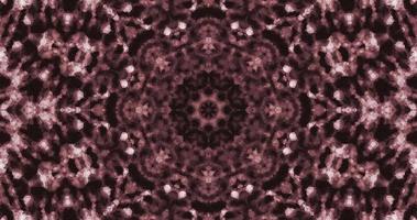 Kaleidoscope animation, Abstract geometric background movie,Mandala animation video