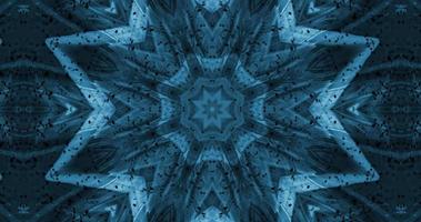 Kaleidoscope animation, Abstract geometric background movie,Mandala animation video