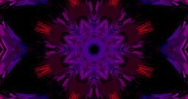 Kaleidoscope animation, Abstract geometric background movie,Mandala animation video