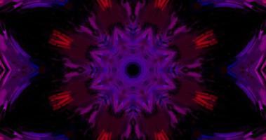 Kaleidoscope animation, Abstract geometric background movie,Mandala animation video