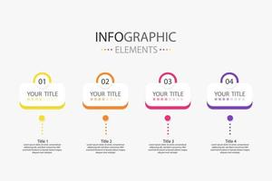 Business presentation infographic template with 3 vector illustration options. Infographics elements for work.