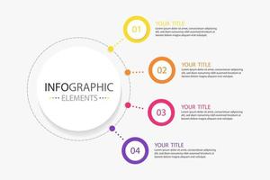 Timeline vector abstract 3d infographic elements. Business infographics.