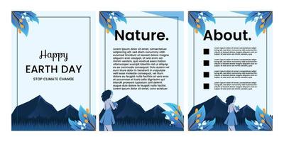 Templates flat design suitable for poster, cover and many more vector