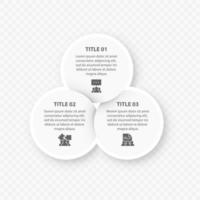 Infographic diagram Page template with four steps or parameters, the scheme of the process. EPS 10 vector