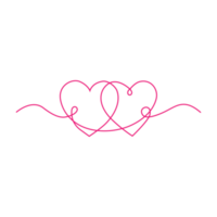 pink heart with ribbon png