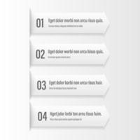 Infographics banners. A vivid illustration of the layout of the labels banner. Colored labels with a set of steps and parameters. A template for the design. All elements are isolated.EPS 10. vector