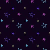 pintada estrellas. icono conjunto rociar etiqueta estilo vector