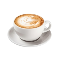 Cappuccino cup isolated. png