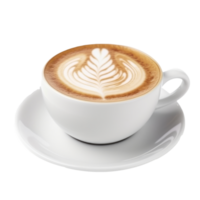 Cappuccino cup isolated. png